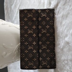 Louis Vuitton denim wallet